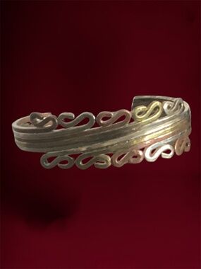 Vintage Mixed Metals Cuff Bracelet
